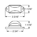 Blazer Cw1586a Led 3-3 16-inch Mini Clearance And Side Marker Light Amber