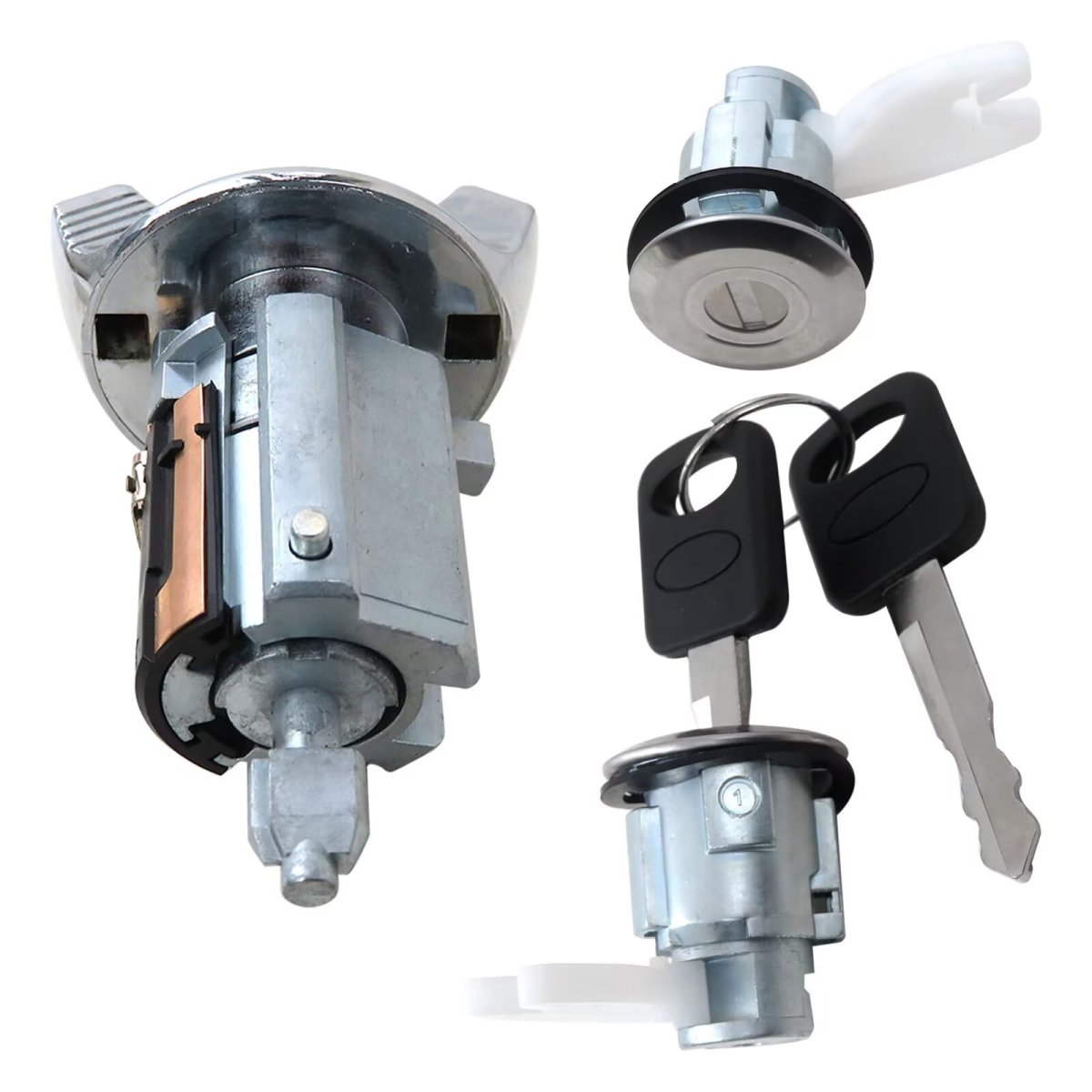 Ignition Door Lock Cylinder Repair Kit Fit For Ford F350 Xlt Standard Cab Pickup 2-door 5 0l 302cu In V8 Gas Ohv Naturally