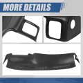 Front Abs Molded Dash Board Cover Cap Overlay Compatible With Chevy Gmc Avalanche Suburban Silverado Sierra Yukon C K-series