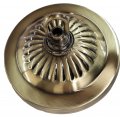 B P Lampa Holder Kit For 3 1 4 Fitter Shades Antique Brass Finish 