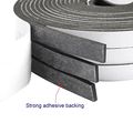Foam Seal Tape High Density Strip Self Adhesive Weather Stripping Insulation 1 2 Inch Wide X 8 Thick 50 Feet Long 2in 8in 