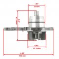 Water Pump Assembly W O-rings For Kawasaki Ksf400a Kfx-400 Kfx400 2003 2004 Model Kvtr-9667