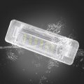 Uxcell 1pair Car Led License Plate Light Error Free White For Mercedes-benz W210 W202