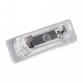 Uxcell 1pair Car Led License Plate Light Error Free White For Mercedes-benz W210 W202