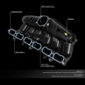 Auto Dynasty Oe Style Upper Intake Manifold Kit Compatible With Gmc Envoy Xl Xuv Chevy Trailblazer Ext 4 2l Engine 02-07