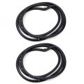 2 Weatherstrip Door Seal Rubber Front For Mercedes Benz W123 200 220 230 240 300 