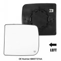 Uxcell Left Driver Side Towing Mirror Glass W Backing Plate For Ram 1500 2500 3500 2011-2018 Dodge 2010 No 68067727aa