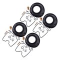 Cicitree 4 Set Carburetor Carb Repair Rebuild Kit Plunger Membrane Diaphragm Fit For Suzuki Bandit 1200 Gsf1200 S