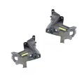 Front Bumper Cover Support Pair For Jeep Cherokee 2019 2020 2021 2022 2023 Driver And Passenger Side Inner Plastic Replacement 