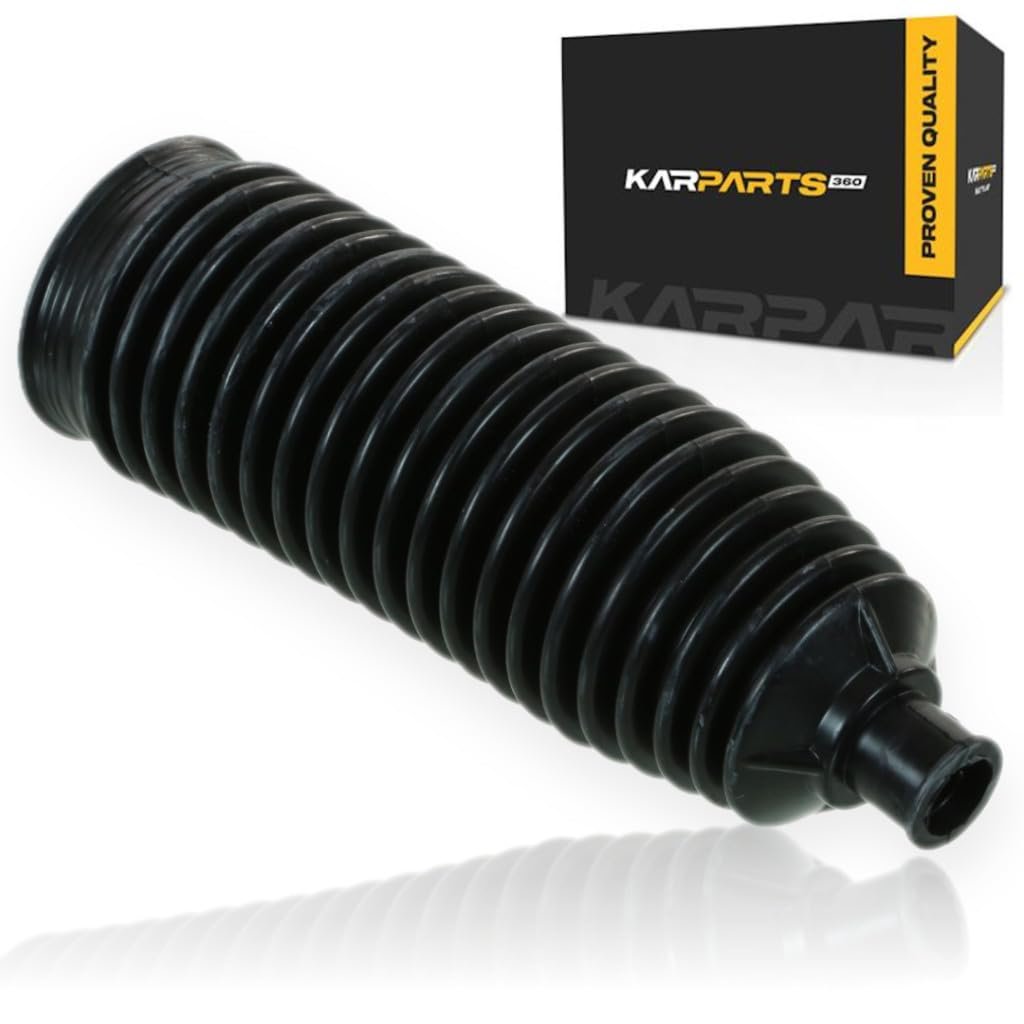 Rack And Pinion Bellows Set Ford F-150 2004 To 2008 Rubber Black Gold Classification 20 Rib Replacement For 19461602