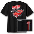 Msd Racer T-shirt Black Large 