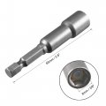 Uxcell A14121700ux0913 8mm Hexagon Magnetic Nut Socket Driver Bit Adapter With 65mm Length 5 Piece