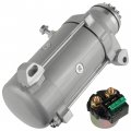 Caltric Starter And Relay Solenoid Compatible With Honda Gl1100 Gold Wing 1084cc Engine 1980 1981 1982