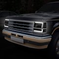 Led Drl Tinted Clear Corner Headlight W Bumper Lamps Tool Kit Compatible With Ford Explorer 91-94