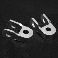 Motorcycle Shock Absorbers 2pcs Universal Rear Absorber Riser Height Extension Silver Parts With Screw