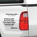 G-plus Tail Light Lamp W O Blubs Left Driver Compatible With Ford F250 F350 F450 F550 Super Duty 2008-2016 Bc3z13405a Fo2800208