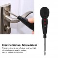 Walfront Mini Electric Screwdriver Cordless Integrated Usb Rechargeable Power Screwdrivers Portable Automatic Home Repair Tool