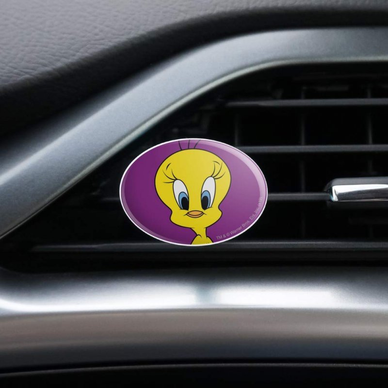 Looney Tunes Tweety Bird Car Air Freshener Vent Clip