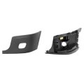 Hecasa Front Bumper End Cap Reinforcement For 2008-2017 Freightliner Cascadia Cover Corner Extension Inner Mount Support W Fog