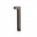 12 Inch Modern Floating House Number Easy To Install Address For 1 Roman Bronze 