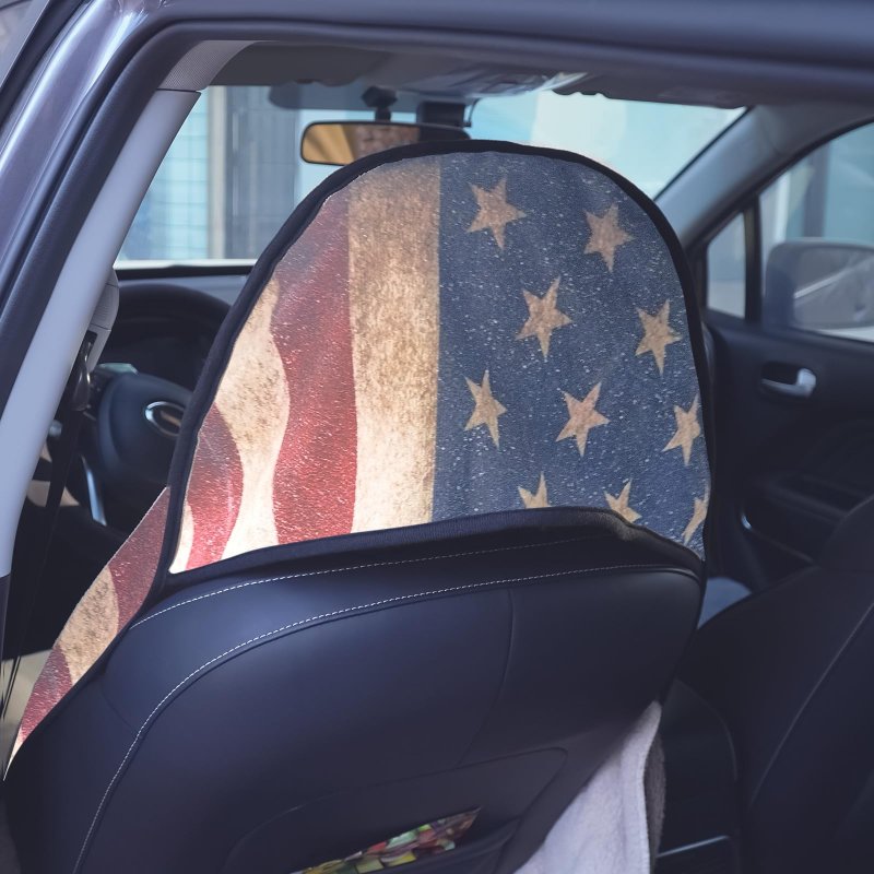 Waterproof Car Seat Cover Towel 2 Pack Universal Fit For Trucks Suv Anti Slip Cotton Bucket Protector Athletes Pets Gym