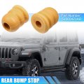 X Autohaux 52060423ab Rear Bump Stop Lh Rh Jounce Bumper For Jeep Wrangler 2007-2018 Suspension Pack Of 2 Black