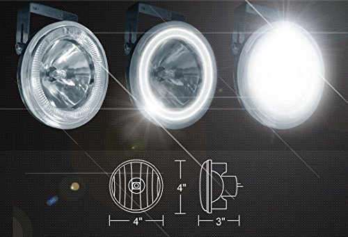Blinglights Compatible Upper Halo Fog Lights Kit For 2012 2013 2014 2015 Chevy Camaro Zl1