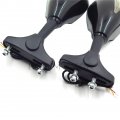 Httmt Mt085a- Blue Led Turn Signal Mirror Compatible With Cbr 125r 150r Suzuk Sv650s Katana Tl1000r