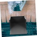 Uonlytech Gutter Splash Blocks Rain Spout Extender Downspout Block Guard Extension Outdoor Aluminum Alloy