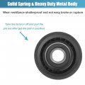 Uxcell Drive Belt Tensioner Assembly Accessory Idler Pulley No 0002020019 For Mercedes-benz E 320 1998-2004 Black Metal