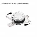 Uxcell Ksd301 Thermostat 60a 140a F 10a Normally Closed N C Adjust Snap Disc Temperature Switch 5pcs
