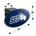 St Edward S University Primary Logo Oval Tow Hitch Cover Trailer Plug Insert 2