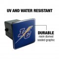 Lehman College Primary Logo Tow Trailer Hitch Cover Plug Insert 2 In Heavy Duty Abs Plastic With Uv Resistant Resin Top