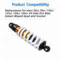 Labwork 10 5 270mm Rear Mono Shock Spring For 110cc 125cc 800lbs Coolster Sdg Ssr Dirt Pit Bike White