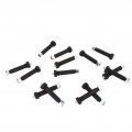 Acouto 14pcs Greaseable Springwith Locknut 9 16in Od 3in Length Steel Zinc Plated For Trailer