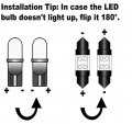 Nslumo Led Interior Dome Roof Light Jeep Kit For 1999-2004 Grand Cherokee Accessories Map Trunk License 11pcs Package