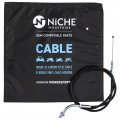 Niche Push Pull Throttle Cable Set For Kawasaki Kz1000b 550 Ltd Kz550c 650csr Kz650h 54012-1016 54012-1017
