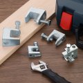 Uxcell 8 Pcs Beam Clamp 1 77 Inch Wide Jaw Opening Cs Metal Tiger Clamp