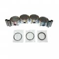 Dnj Prk297 Piston And Ring Kit For 1996-2000 Honda Civic Del Sol 1 6l L4 Sohc 16v Naturally Aspirated D16y5 D16y8