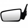 Side View Mirror Driver Left Fit For 2005-2009 Ford Mustang Power Non-foldaway Glass-flat Black Replacement Exterior Plink 