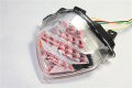 Smt-led Tail Brake Light Turn Signals Compatible With Yzf R1 Yzfr1 Yzf-r1 2004-2006 Clear B075vlmkbj