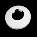 Uxcell 25mm Plastic Wall Flange Radiator Water Pipe Cover White 4pcs