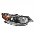 Projector Headlight Headlamp Lamp Black Passenger Side For 2009-2014 Acura Tsx 