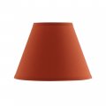 Aspen Creative 32070 Hardback Empire Transitional Spider Brick Red Lamp Shade 6 Top X 12 Bottom 9 Slant 