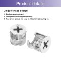 Cam Lock Nut For Furniture 20pcs 15x13 5mm Joint Connector Locking Nuts Connecting Fittings