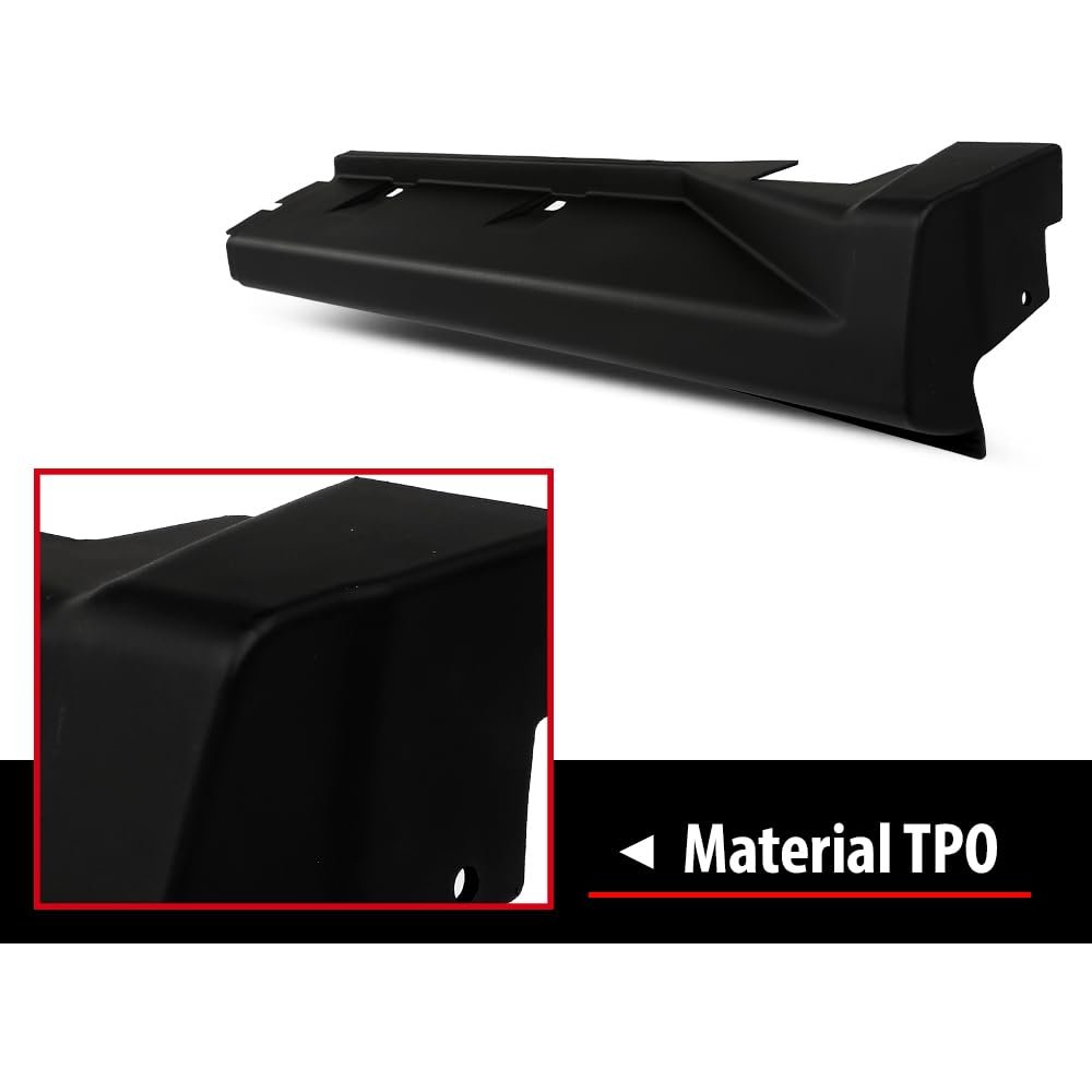 Rear Right Side Rocker Molding Panel Trim For Jeep Compass 2011-2017 5116128ac 05116128ac Black