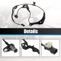 X Autohaux 1 Pcs Front Left Abs Wheel Speed Sensor For Mitsubishi L200 Pickup 2015-2022 No 4670b005