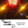 Fydun Turn Signal Ligh Front Led Side Marker Light Yellow Dc12v Clearance Lights 2 Pcs For Motorcycle