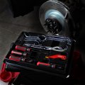 Abn Brake Drum Tool Kit 15-piece Service With Spring Pliers Spoons Pad Gauge