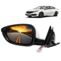 Dasbecan Left Driver Side Door Mirror For Honda Accord Exl Hybird Touring 2018-2022 Power Heated Blind Spot Detection Turn 
